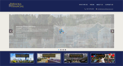 Desktop Screenshot of menorafinancial.com